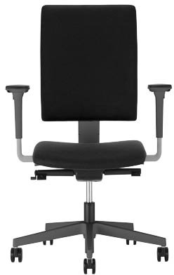 Nowy Styl – Bürostuhl mit Armlehnen 4 Me schwarz