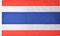 Thailand Flagge 3 'x 5' ft 210D Nylon Premium Outdoor bestickt Thai Flagge by Green Grove Produkte