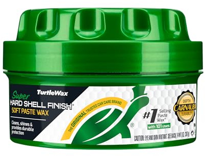 Turtle Wax T-223 Super Hard Shell Paste Wax - 9.5 Fl Oz.
