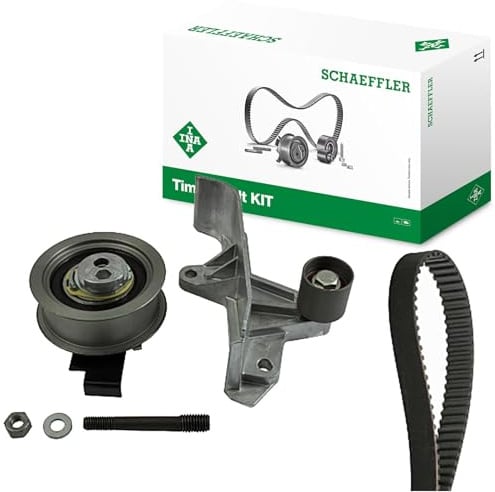 INA Zahnriemensatz 530 0546 10 27mm Kompatibel mit AUDI A4 Avant 8ED, B7 A4 Avant 8E5, B6 A4 Limousine 8D2, B5 A4 Avant 8D5, B5, VW PASSAT Variant 3B6