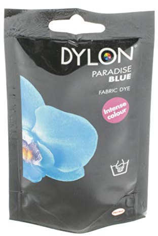 Dylon Textilfarbe, Paradise Blue, 50 g