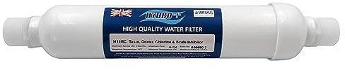 Hydro+ H11MC Water Filter for Coffee, Vending Machines & Water Boilers - Has 3/4 BSP Male Fittings to Connect to Washing Machine Type Hosing- The Perfect Catering Filter - British Made