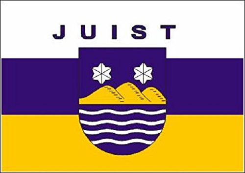 U24 Fahne Flagge Juist 90 x 150 cm