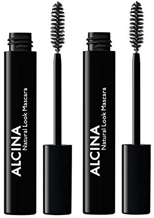 2er Natural Look Mascara 010 Black Dekorative Kosmetik Alcina Wimperntusche