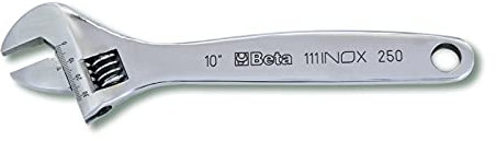 Beta 111INOX 150 - Chiavi regolabili a rullino, in acciaio inossidabile