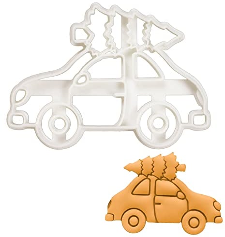 Weihnachtsbaum auf dem Auto Ausstechform, 1 Teil
