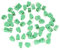 FTVOGUE 50pcs/set 2 Pin 2.54mm Pitch Green PCB Universal Screw Terminal Block Connector