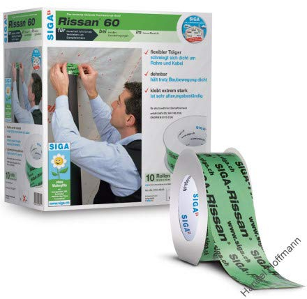 Siga Rissan 60 (6 cm auf 25 m) 1 Karton = 10 Rollen