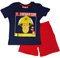 Feuerwerhmann Sam Schlafanzug Pyjama (Blau, 104)