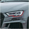Devil Eye® Scheinwerferfolie rot Zierstreifen Dekor Dekorleiste Folie Flexibel für Scheinwerfer Kfz Auto Zubehör Selbstklebend KX004 (Kompatibel mit Audi A3 ab 2020)