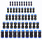 HUAZIZ 50 Pezzi Pneumatico Connettore Raccordo Pneumatico connettori per tubo dell'aria raccordi a innesto rapido a innesto Connettori in Plastica per Tubo 4mm 6mm 8mm 10mm 12mm