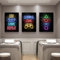 Stampa artistica su tela Gaming Gamer Quotes Poster Game Playstation Dipinti su tela per ragazzi Camera da letto Home Decor 40x60cmx3pcs senza cornice