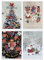KOKO&LORA® moderne Weihnachtskarten im Set mit Umschlägen - festliches Nussknacker-Design