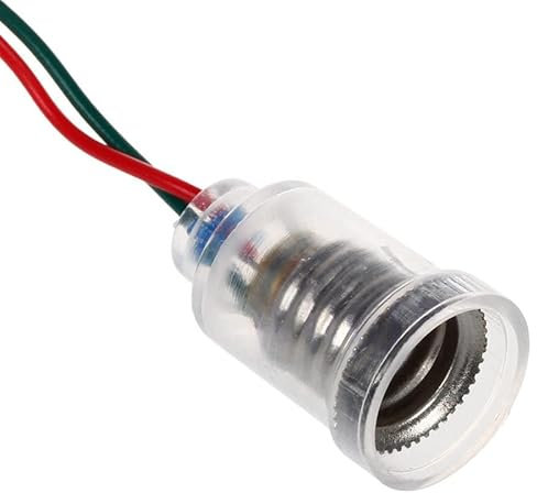 CABLEPELADO Lampenfassung E10 110 V mit Kabel 20 cm transparent