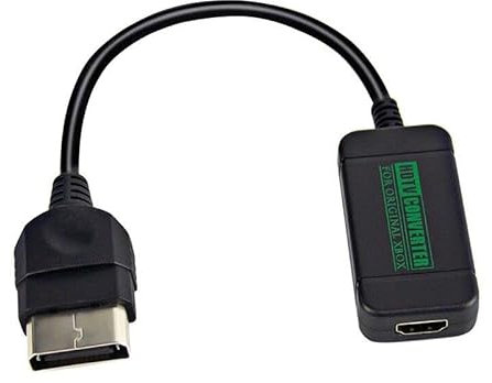 XBERSTAR HDMI Adapter Converter HD Cable For Original XBOX Support 1080P/720P Game (Adapter Converter)