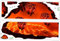 DOITOOL 2st Wandaufkleber Herausnehmbarer Bodenbelag Entfernbare Aufkleber Wasserfeste Aufkleber Natur Wandtattoo Wandtattoos Für Zimmer Wand Dekoration Wandgemälde Haushalt Pvc Magma 3d