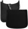 LOUKAYCCI Geldbörseneinsatz Organizer für Hermes Evelyne 29 Tasche – Premium-Filz-Einsatz (E33, Schwarz)