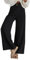 Imuedaen Cordhose Damen High Waist Weites Bein Hosen Freizeithose Lang Casual Locker Hose mit Taschen und Knöpfen (Schwarz, S)