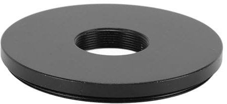 Microscope Objective Lens Adapter Ring for Macro Lenses or Telephoto Lenses, RMS Thread Adapter Ring, 5mm / 0.2in RMS Thread Depth (58mm)