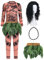 UWXOZO Maui Kostüm Herren für Ocean Kostüm Erwachsene Faschingskostüme Karneval Kostüme Outfit UX009XL