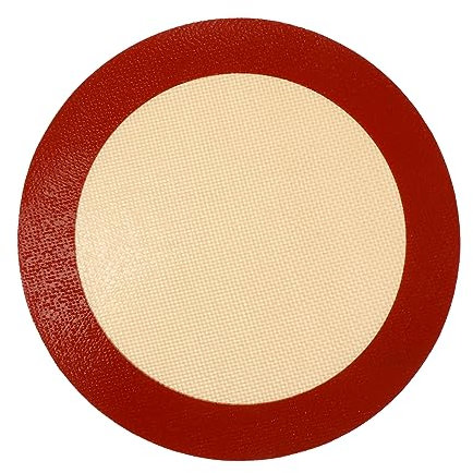 VOSAREA Silicone Baking Mat for Pizza Air Fryer Mat Non Stick Oven Liner for Microwave Oven Baking and Kitchen Use