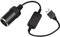Convertitore a Presa Accendisigari per Auto da 5V USB Maschio a 12V Femmina, Connettore Cavo da 36.5cm, DVR Dash Camera GPS, ecc USB A Plug to 12 V Car Cigarette Lighter