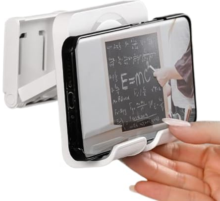 Telefontür zur Wandmontage – verstellbares Tablet und Telefonhalterung für Wand oder Möbel | Raumtür für Schlafzimmer, Toilette, Dusche, Theke, Nachttisch, Multifu-Halterung