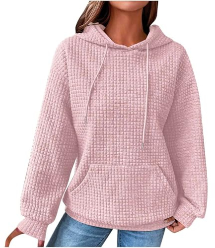 TOFOTL Sweat Femme Large Elegant Thermique Hoodie Octobre Islandais Personnalisé Sweat-Shirt