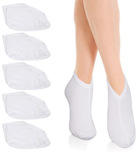 5 Paar Feuchtigkeitsspendende Socken Herren Baumwollsocken | Fußpflege Baumwollsocken für Damen und Herren Fußpflegesocken Hornhaut Socken Trockene Rissige Füße