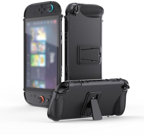 Gettimore Dockable Case for Nintendo Switch 2 (2025) with Grip, Stand and Quick-Release