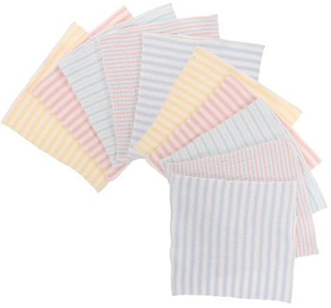 MALUGOGO Lot de 10 Bandes Ventrales en Coton pour -né, Ceintures Élastiques Multicolores, Protège-ventre Bébé, Maintien du Nombril, Confort et Chaleur pour Soins Bébé