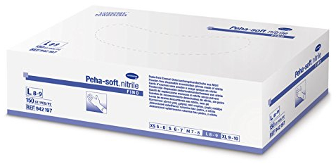Hartmann Nitril-Einmalhandschuhe FINO, groß, 150 Stk.