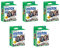 Fujifilm instax WIDE Lot de 5 films instantanés pour Fuji instax WIDE 210 200 100 300