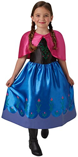 Generique - I-620977L - Rubie's - Anna Frozen Classic, Action Dress Ups und Zubehör, L