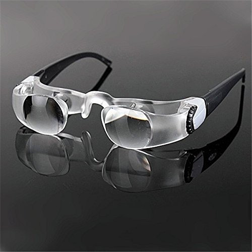 ADAALEN MaxTV prismáticos TV Pantalla Lupa Gafas Enfoque Gafas Lupa para Baja Visión