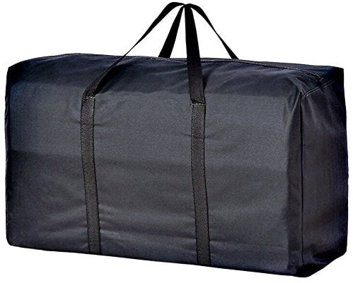 Übergroße Aufbewahrungstasche 600D Oxford Aufbewahrungsbehälter Organisator Speicher Beutel Reisetasche Tragetasche Camping Tasche Transporttasche für Bettdecken, Kleidunge, Bettwäsche