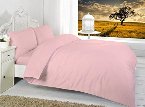 Comfort Collections Egyptian Parcel Hotel Quality T200 Thread Count Pink Pillowcase Pair 50cm x 75cm Approx Only