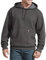 Dickies Men's Pullover Fleece Hoodie, Dark Heather, Large
