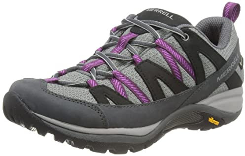 Merrell Siren Sport 3 GTX, Zapato para Caminar Mujer, Gris (Granite), 37.5 EU