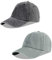LANGZHEN Unisex Baseball Cap 100% Cotton Fits Men Women Washed Denim Adjustable Dad Hat (Black+Light Grey, One Size)