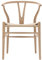 Carl Hansen CH24 Wishbone Chair Gestell Eiche, Eiche geölt Geflecht Papiergarn Natur BxTxH 55x51x76cm