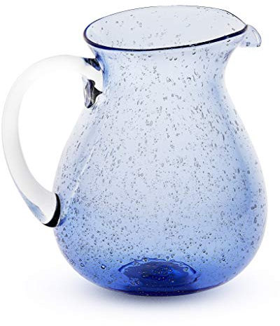 Caraffa in vetro con manico Memento Originale Lavanda