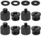 12 Stück MikrofonständerAdapter, MikrofongewindeSchraubenadapter 58 weiblich auf 38 männlich und 38 weiblich auf 58 männlich, 58 weiblich auf 14 männlich und 14 weiblich auf 58 männlich mit