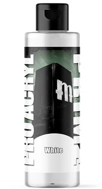 Pro Acryl PRIME 003 - White Acrylic Model Paints for Plastic Models - Miniature Painting