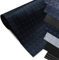 Gummimatten Meterware - Antirutschmatte Bodenmatte - Rutschhemmende Oberflächenstruktur - Gummiläufer in verschiedenen Strukturen - Flachnoppen DOT - 3 mm Stärke - 120x150 cm - Schwarz