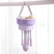 MSQ 3-in-1 Foldable Silicone Makeup Brush Cleaner Bowl with Handle Reusable Makeup Brush Cleaner Mat and Dryer Tray Purple