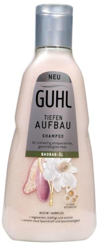 4er Pack - Guhl Shampoo Tiefen Aufbau mit Baobab-Öl - 250ml