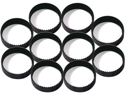 TUZUK 350-2GT-6 endloser GT2-Riemen, 350 mm Länge, 175 Zähne, 2GT-Synchronriemen, 2 mm Teilung, 6 mm Breite, GT2-Zahnriemen mit geschlossener Schleife, 10 Stück