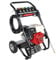 Nettoyeur haute pression à essence pour terrasse, moteur 7,5 CV, max. 170-190 bar, avec 5 buses au choix, 3 tuyaux haute pression, réservoir d'huile moteur 23,67 oz