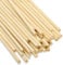 GZGXKJ 100pcs Bâtonnets de Bois Tiges Baguette Ronde Bois 300 mm x 5 mm Baton Glace Bois Barbe à Papa pour Travail du Bois, la Décoration, le Bricolage, Modélisme